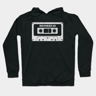 Motorhead - Vintage Cassette White Hoodie